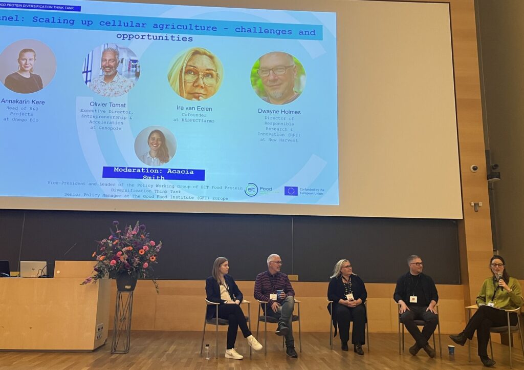 Panel discussion on scaling up cellular agriculture