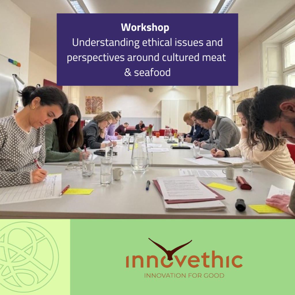 Workshop: ethical perspectives around cultured meat and seafood